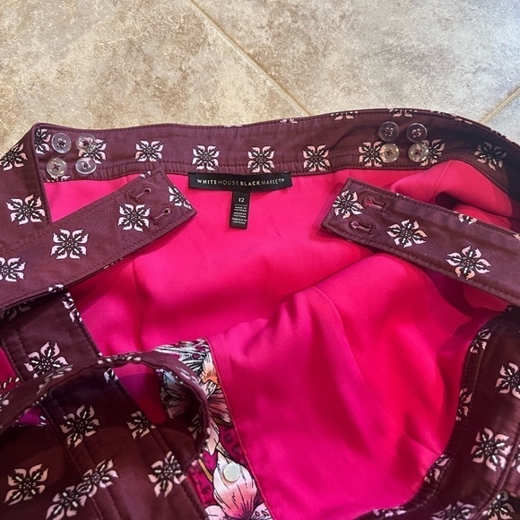 🆕 WHBM floral animal print strappy button down camisole tank top p… - Picture 7 of 10